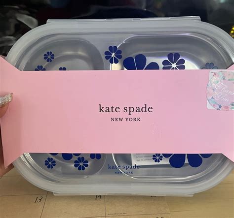 kate spade metal box|kate spade food storage containers.